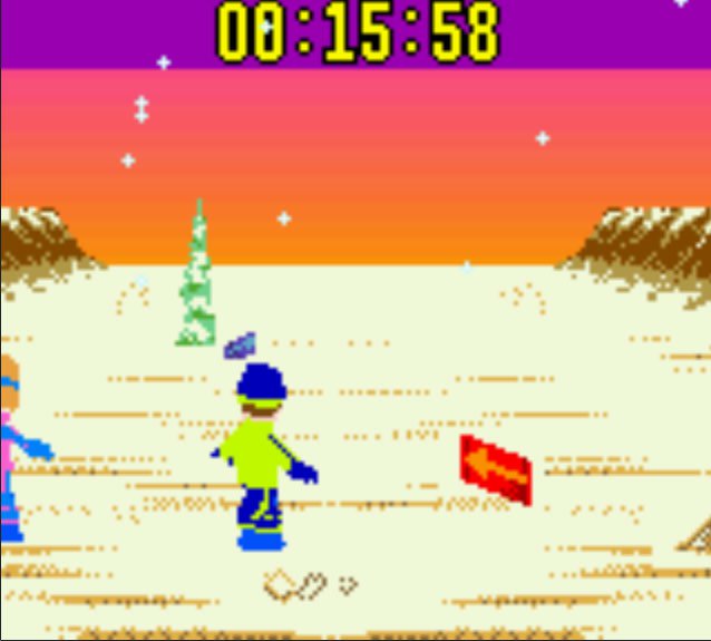 Pantallazo de Supreme Snowboarding para Game Boy Color
