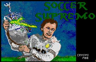 Pantallazo de Supremo Soccer para Atari ST
