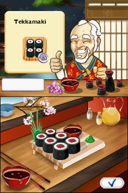 Pantallazo de Sushi Academy para Nintendo DS