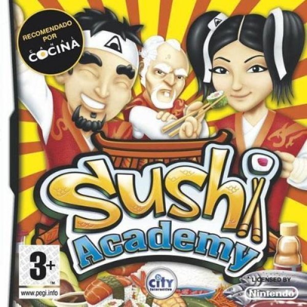 Caratula de Sushi Academy para Nintendo DS