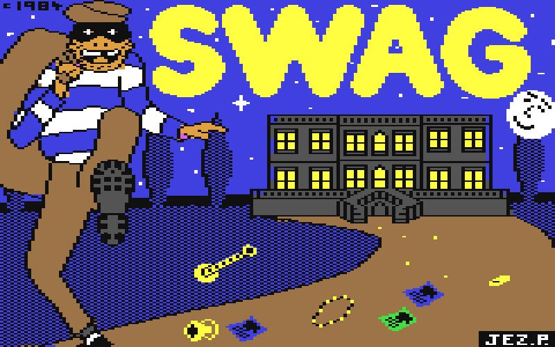 Pantallazo de Swag para Commodore 64
