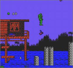 Pantallazo de Swamp Thing para Nintendo (NES)