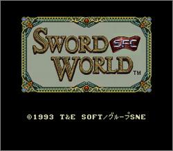 Pantallazo de Sword World SFC (Japonés) para Super Nintendo