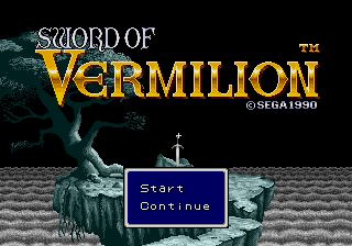 Pantallazo de Sword of Vermilion para Sega Megadrive