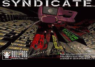 Pantallazo de Syndicate para Sega Megadrive