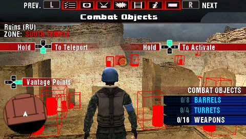 Pantallazo de Syphon Filter : Combat Ops para PSP