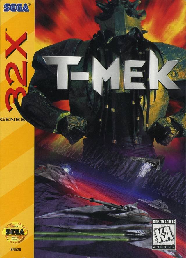 Caratula de T-Mek para Sega 32x