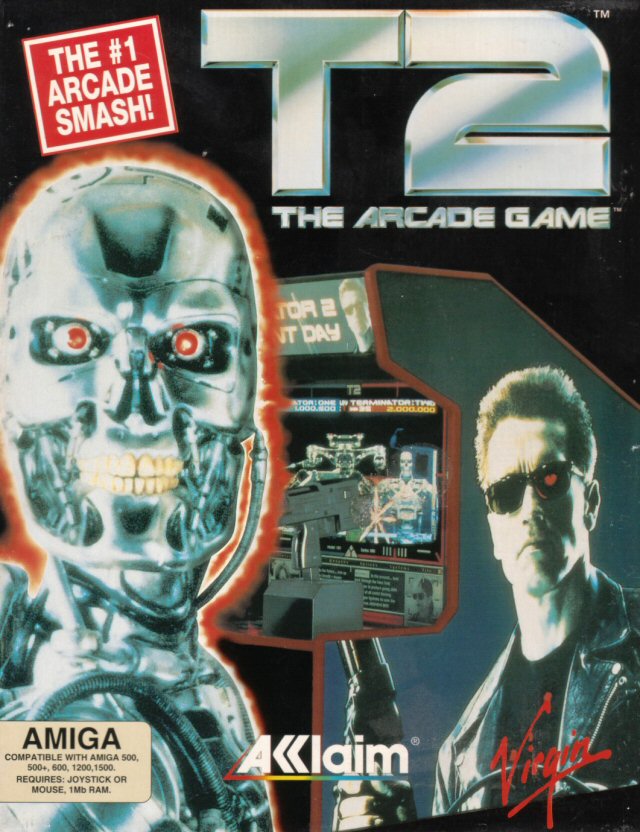 Caratula de T2: The Arcade Game para Amiga