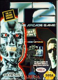 Caratula de T2: The Arcade Game para Sega Megadrive
