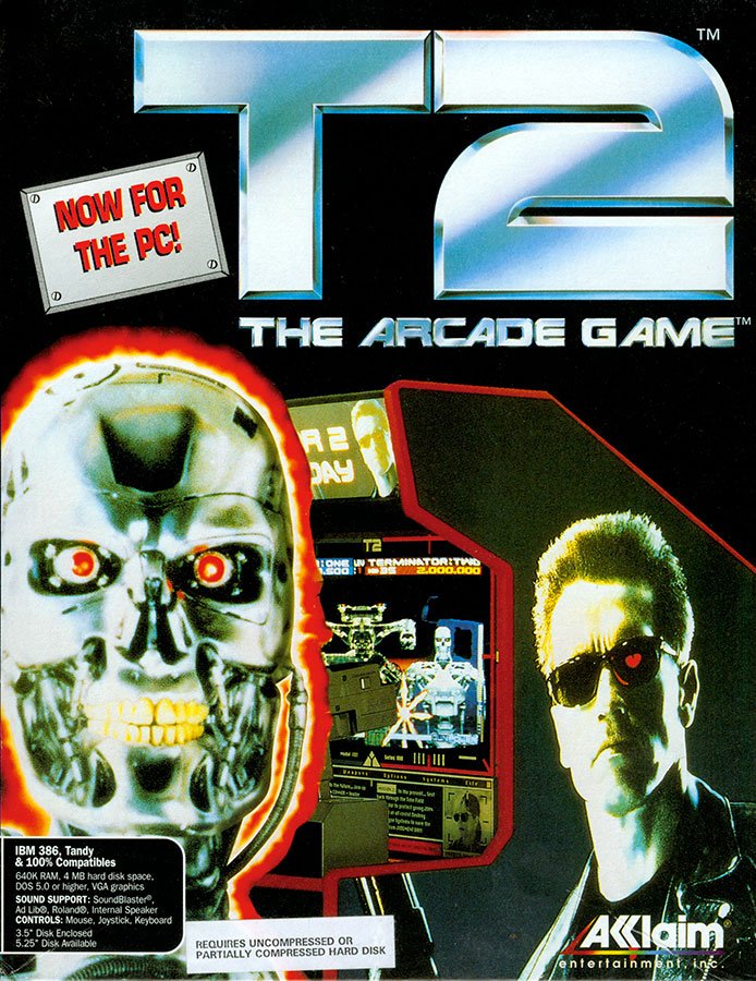 Caratula de T2: The Arcade Game para PC