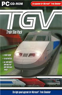 Caratula de TGV Train Sim Pack para PC