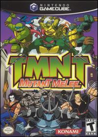 Caratula de TMNT Mutant Melee para GameCube