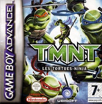 Caratula de TMNT para Game Boy Advance