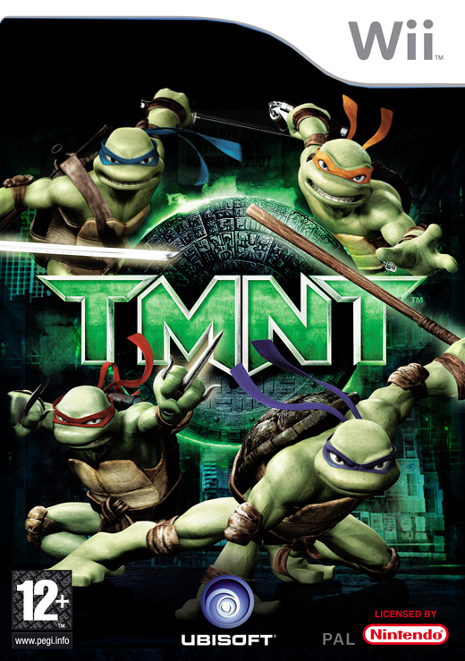 Caratula de TMNT para Wii