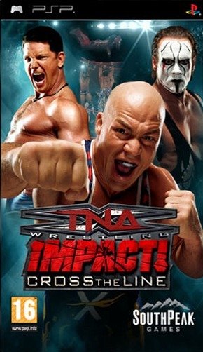 Caratula de TNA iMPACT!: Cross the Line para PSP