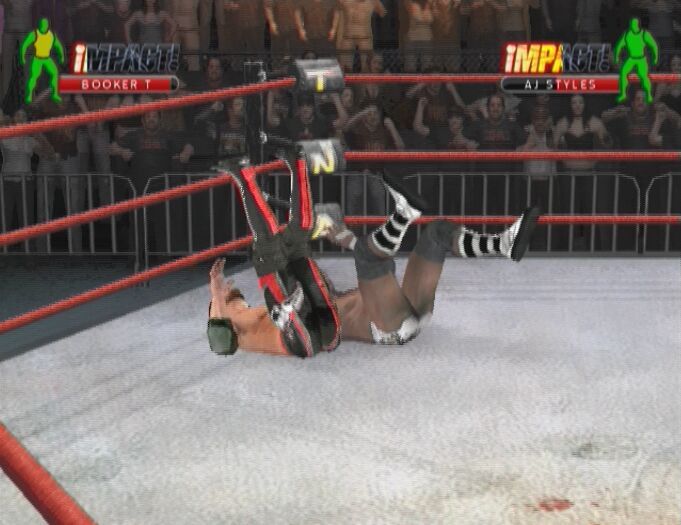 Pantallazo de TNA iMPACT! para Wii