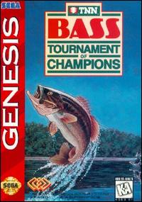 Caratula de TNN Bass Tournament of Champions para Sega Megadrive