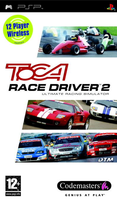 Caratula de TOCA Race Driver 2 para PSP