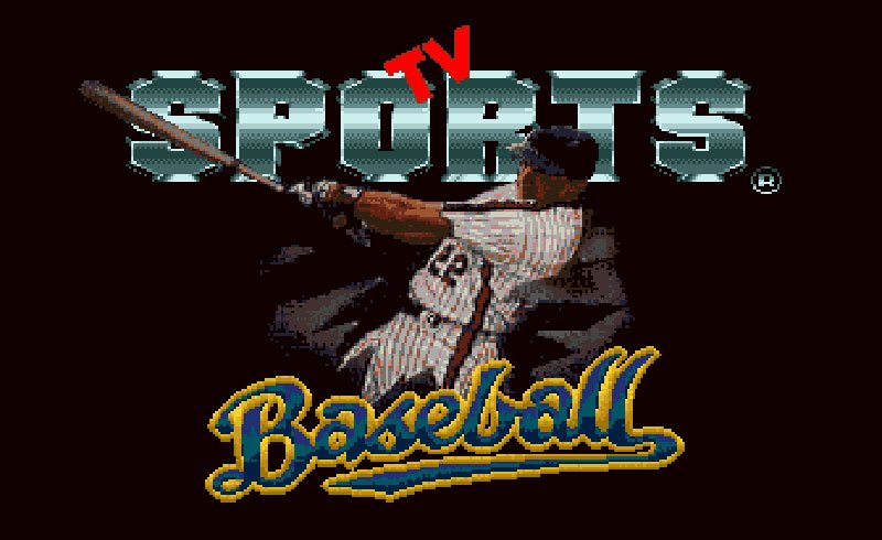 Pantallazo de TV Sports Baseball para Amiga