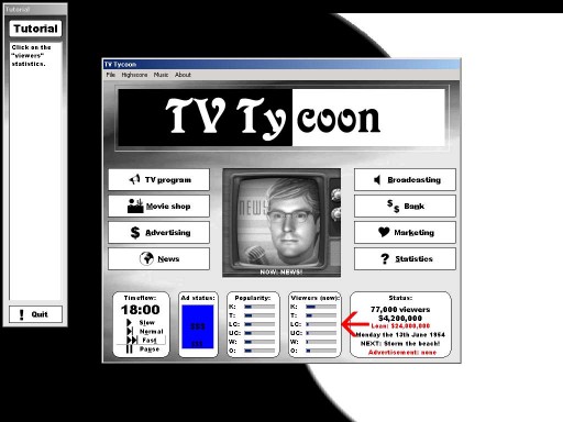 Pantallazo de TV Tycoon para PC
