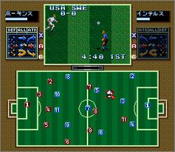 Pantallazo de Tactical Soccer (Japonés) para Super Nintendo