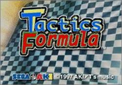 Pantallazo de Tactics Formula Japonés para Sega Saturn