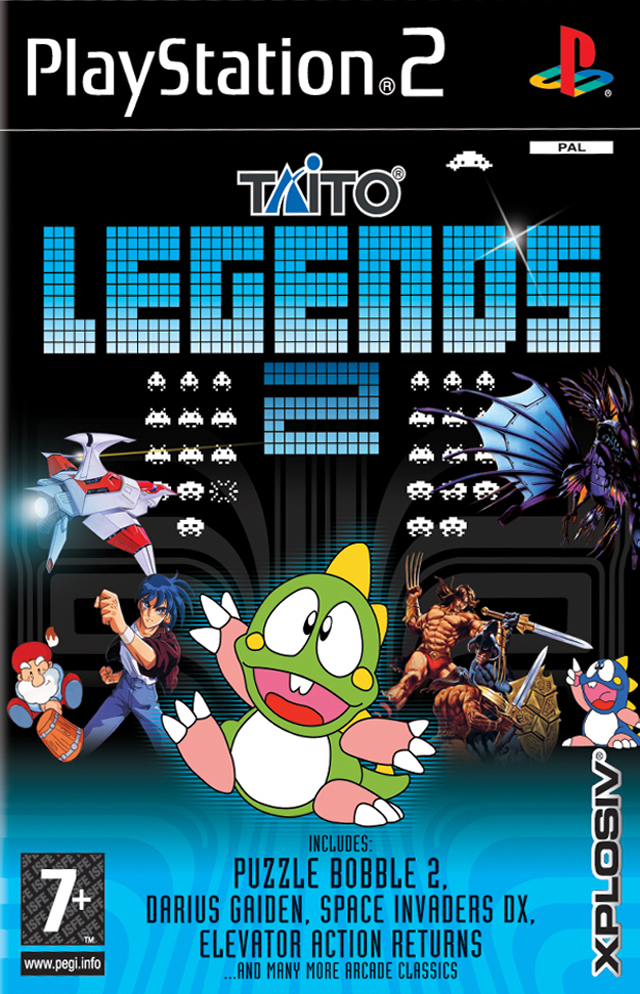 Caratula de Taito Legends 2 para PlayStation 2