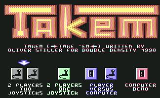 Pantallazo de Takem para Commodore 64