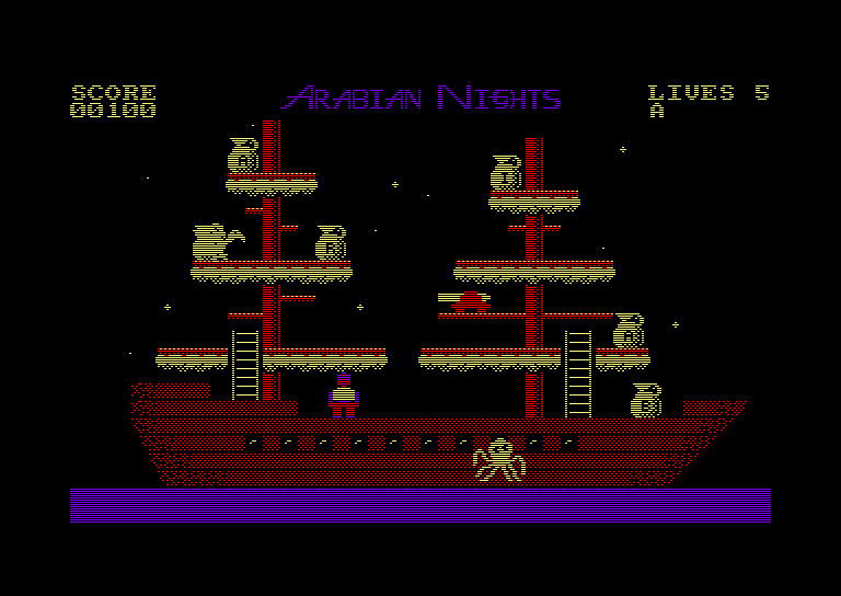Pantallazo de Tales of the Arabian Nights para Amstrad CPC