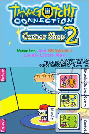 Pantallazo de Tamagotchi Connection: Corner Shop 2 para Nintendo DS