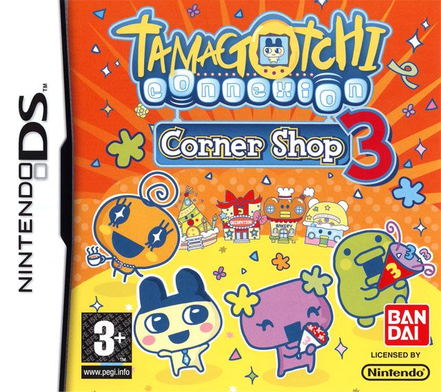 Caratula de Tamagotchi Connection: Corner Shop 3 para Nintendo DS