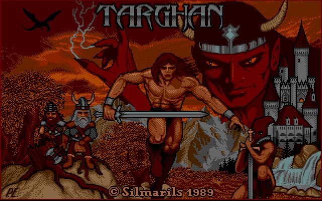 Pantallazo de Targhan para Atari ST