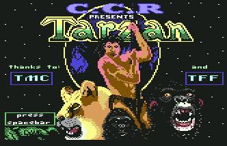 Pantallazo de Tarzan para Commodore 64