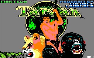 Pantallazo de Tarzan para Amstrad CPC