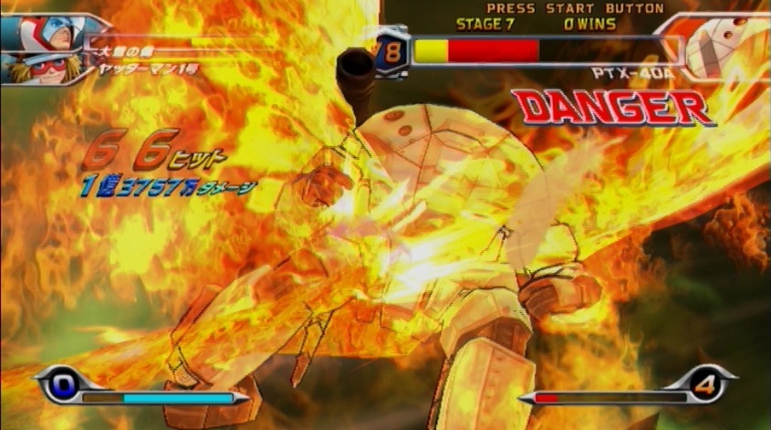 Pantallazo de Tatsunoko vs. Capcom: Ultimate All-Stars para Wii