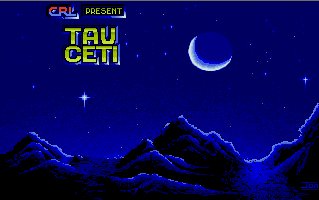 Pantallazo de Tau Ceti para Atari ST