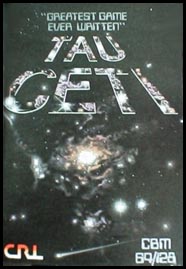 Caratula de Tau Ceti para Commodore 64
