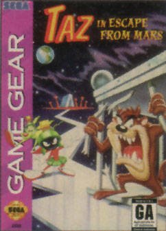 Caratula de Taz in Escape From Mars para Gamegear