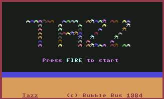 Pantallazo de Tazz para Commodore 64