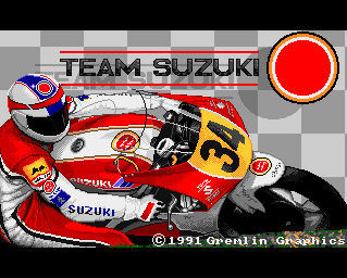 Pantallazo de Team Suzuki para Amiga