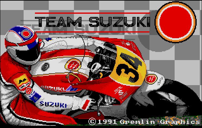 Pantallazo de Team Suzuki para Atari ST