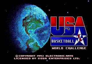 Pantallazo de Team USA Basketball para Sega Megadrive