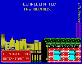 Pantallazo de Technician Ted: The Megamix para Spectrum