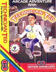 Caratula de Technician Ted para Spectrum
