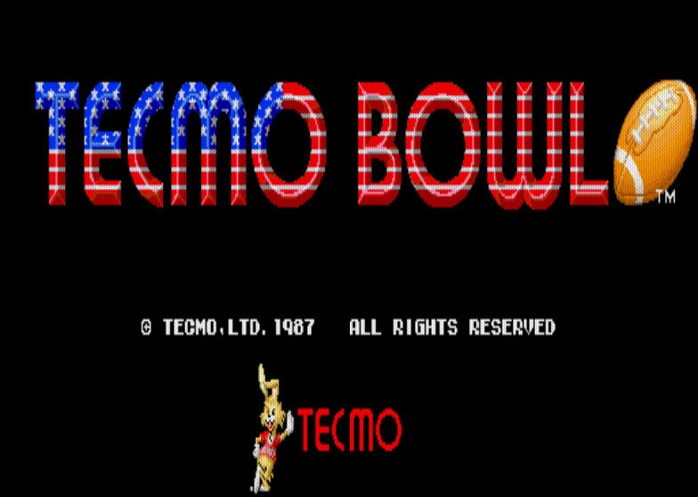 Pantallazo de Tecmo Bowl para M.A.M.E.