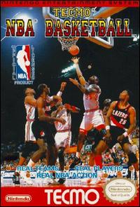 Caratula de Tecmo NBA Basketball para Nintendo (NES)