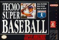 Caratula de Tecmo Super Baseball para Super Nintendo