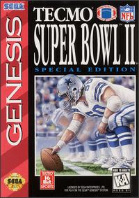 Caratula de Tecmo Super Bowl II: Special Edition para Sega Megadrive