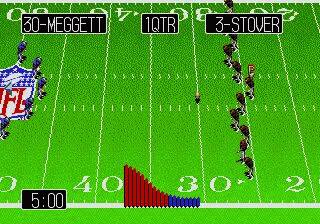 Pantallazo de Tecmo Super Bowl III: Final Edition para Sega Megadrive
