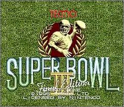 Pantallazo de Tecmo Super Bowl III: Final Edition para Super Nintendo